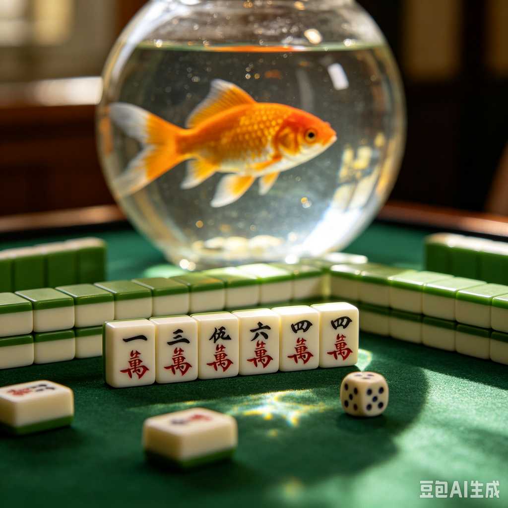 classic oriental board game mahjong