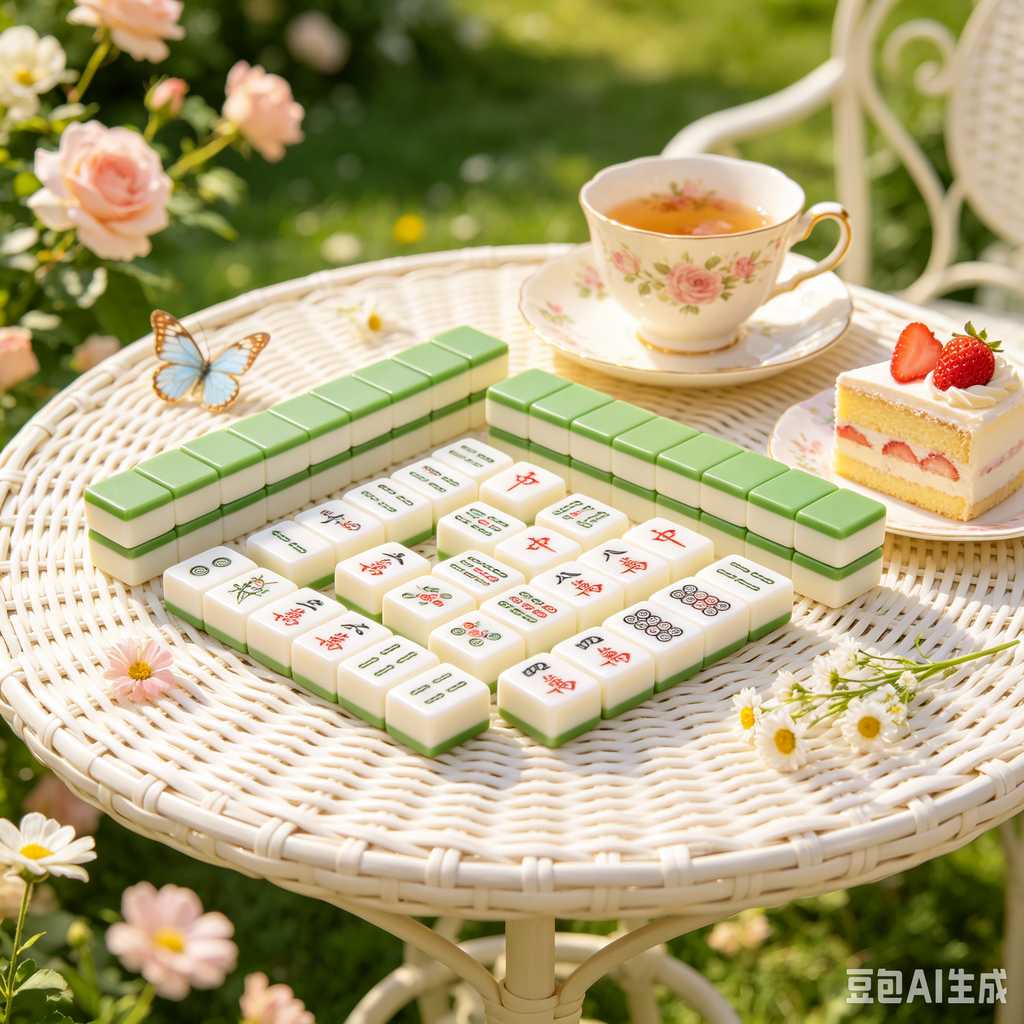 exquisite mini mahjong gift set