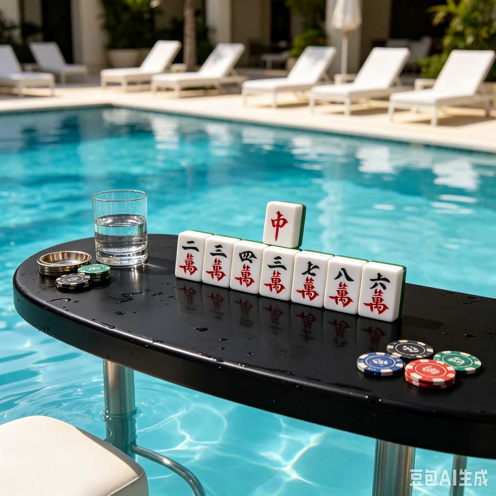 blue crystal mahjong set